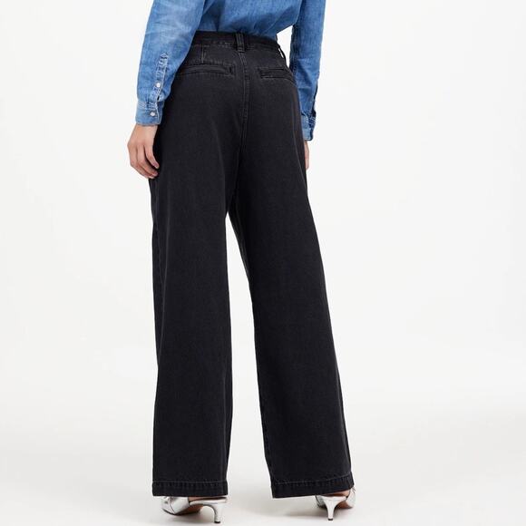 Madewell The Harlow Wide-Leg Jean Airy Denim Edition Hollenbeck Wash Size 32 - Picture 3 of 11